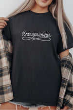 Unisex Oversize 24/1 Penye DTF Baskılı Tişört - DTF298