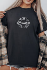 Unisex Oversize 24/1 Penye DTF Baskılı Tişört - DTF299