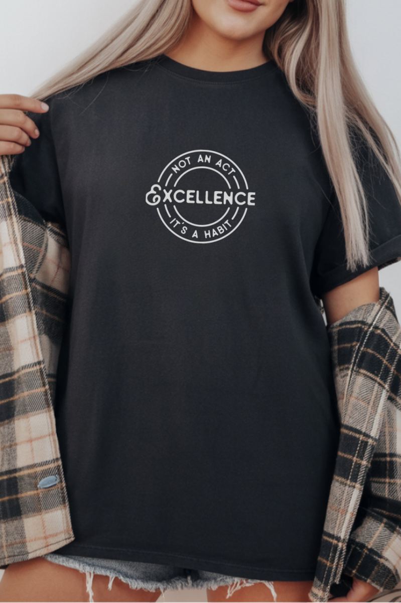 Unisex Oversize 24/1 Penye DTF Baskılı Tişört - DTF299