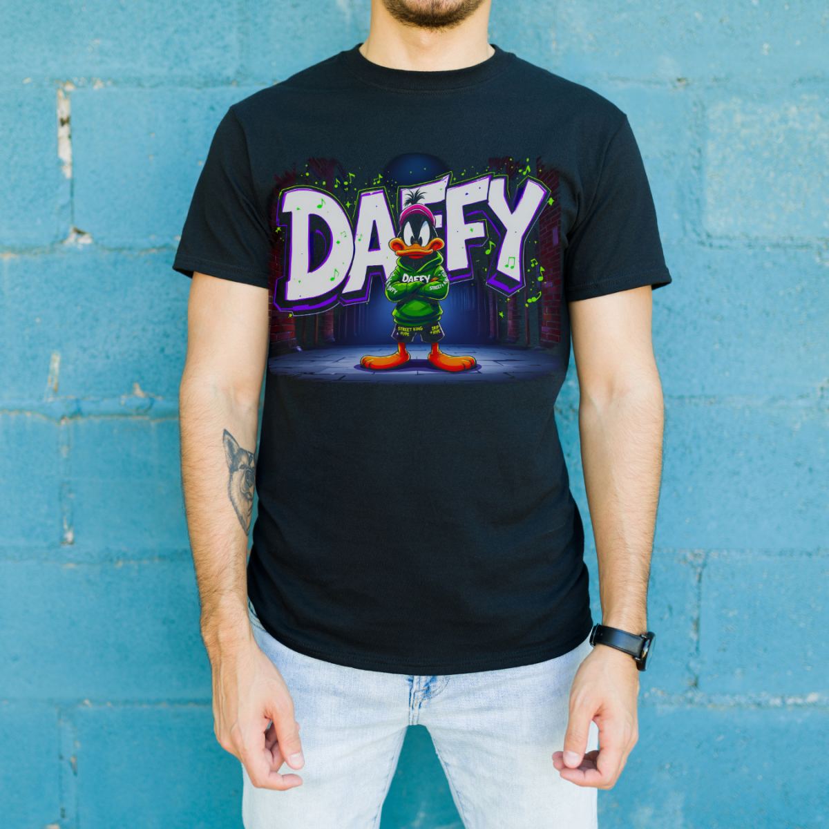Özel Tasarım DTF Baskılı Tişört - DTF37
