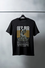 Unisex Oversize 24/1 Penye DTF Baskılı Tişört - DTF74