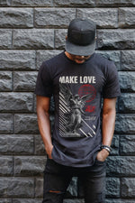 Unisex Oversize 24/1 Penye DTF Baskılı Tişört - DTF78