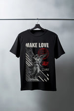 Unisex Oversize 24/1 Penye DTF Baskılı Tişört - DTF78