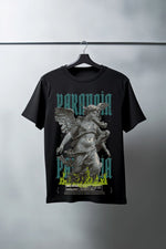 Unisex Oversize 24/1 Penye DTF Baskılı Tişört - DTF93