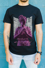 Unisex Oversize 24/1 Penye DTF Baskılı Tişört - DTF97