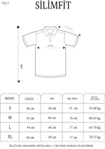 Erkek Polo Yaka tişört Slim Fit Dokuma Çizgili T-Shirt - Mavi