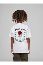 Çocuk Unisex Baskılı T-Shirt - Beyaz