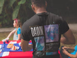 Erkek Tişort  Bisiklet Yaka Baskılı Kısa kol T-Shirt - Siyah