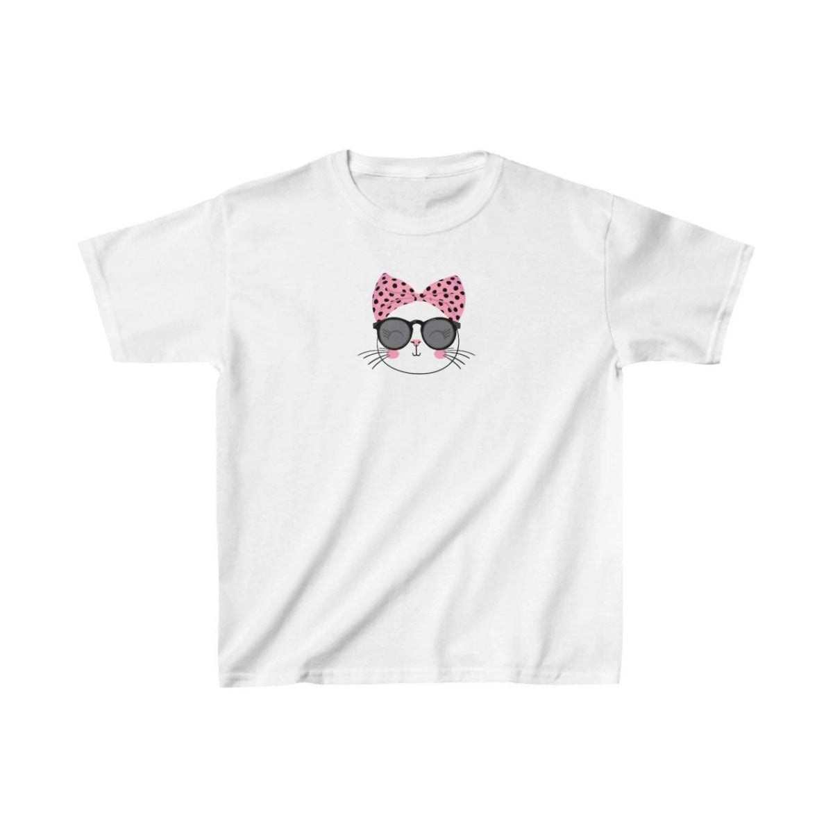 Unisex Çocuk Baskılı T-Shirt - Beyaz