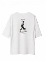 Erkek Kısa Kol Tişört Bisiklet Yaka ATATÜRK Baskılı T-Shirt -  Beyaz