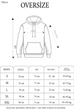 Erkek 3 İplik Pamuklu Kapüşonlu Cepli Düz Oversize Hoodie Sweatshirt - Siyah
