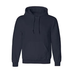 Erkek 3 İplik Pamuklu Kapüşonlu Cepli Oversize Hoodie Sweatshirt - Lacivert