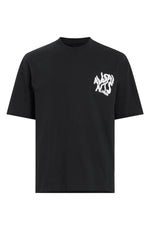 Erkek Tişört Baskılı Oversize Kısa kol T-shirt - Siyah