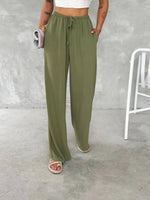 Kadın Ayrobin Oversize Kadın Pantolon - Mint Yeşili