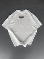 Erkek Ön ve Arka Baskılı T-Shirt Kısa Kol Bisiklet Yaka Regular Fit Tişört - Beyaz