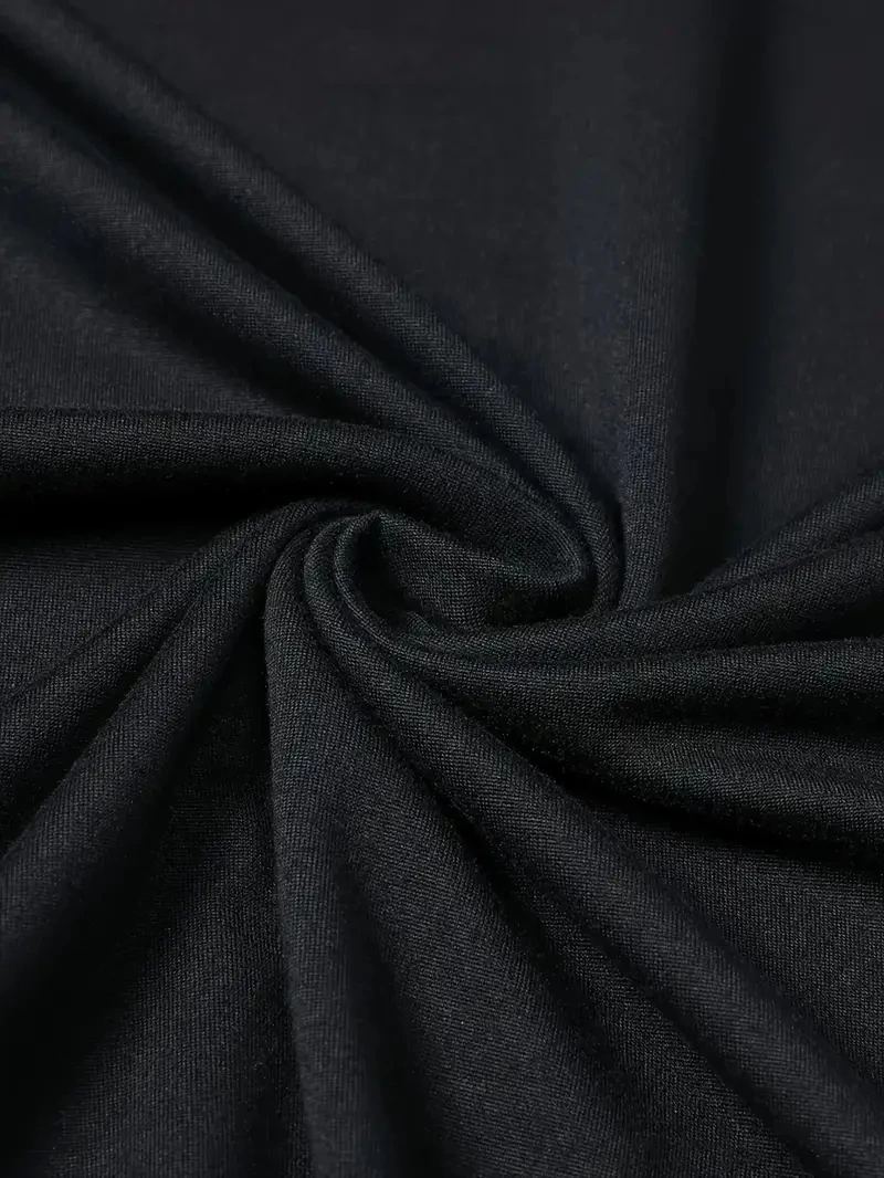 Erkek Kısa Kol Yazlık Tişört Bisiklet Yaka Baskılı Oversize T-Shirt - Siyah
