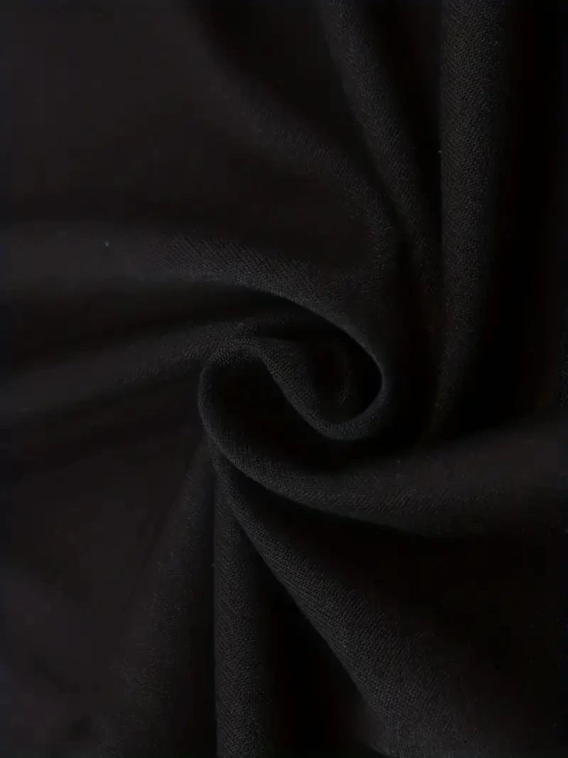 Erkek PERFECTLY Baskılı Tişört Bisiklet yaka yazlık Kısa Kol t-shirt - Siyah