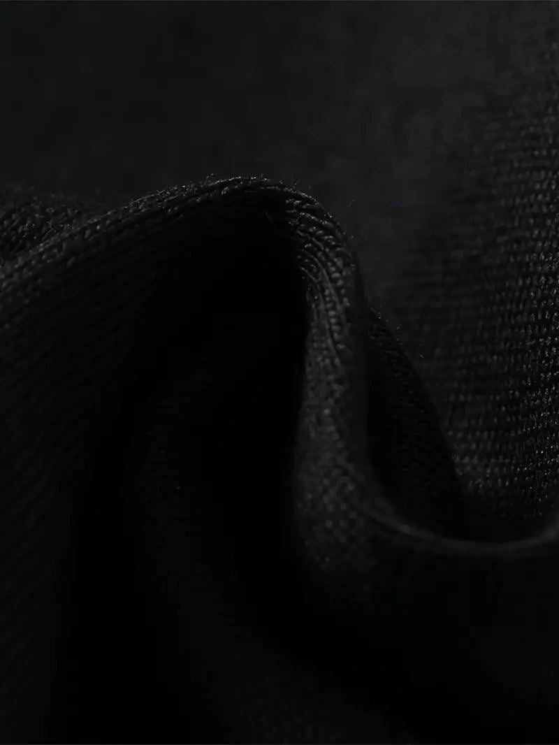 Erkek Kısa Kol Yazlık Tişört Bisiklet Yaka Baskılı Oversize T-Shirt - Siyah