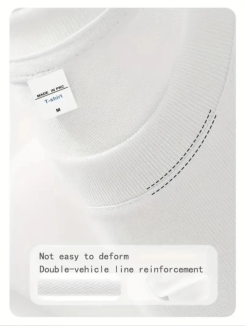 Kadın Kısa Kol Yazlık Tişört Bisiklet Yaka Baskılı Oversize T-Shirt - Beyaz