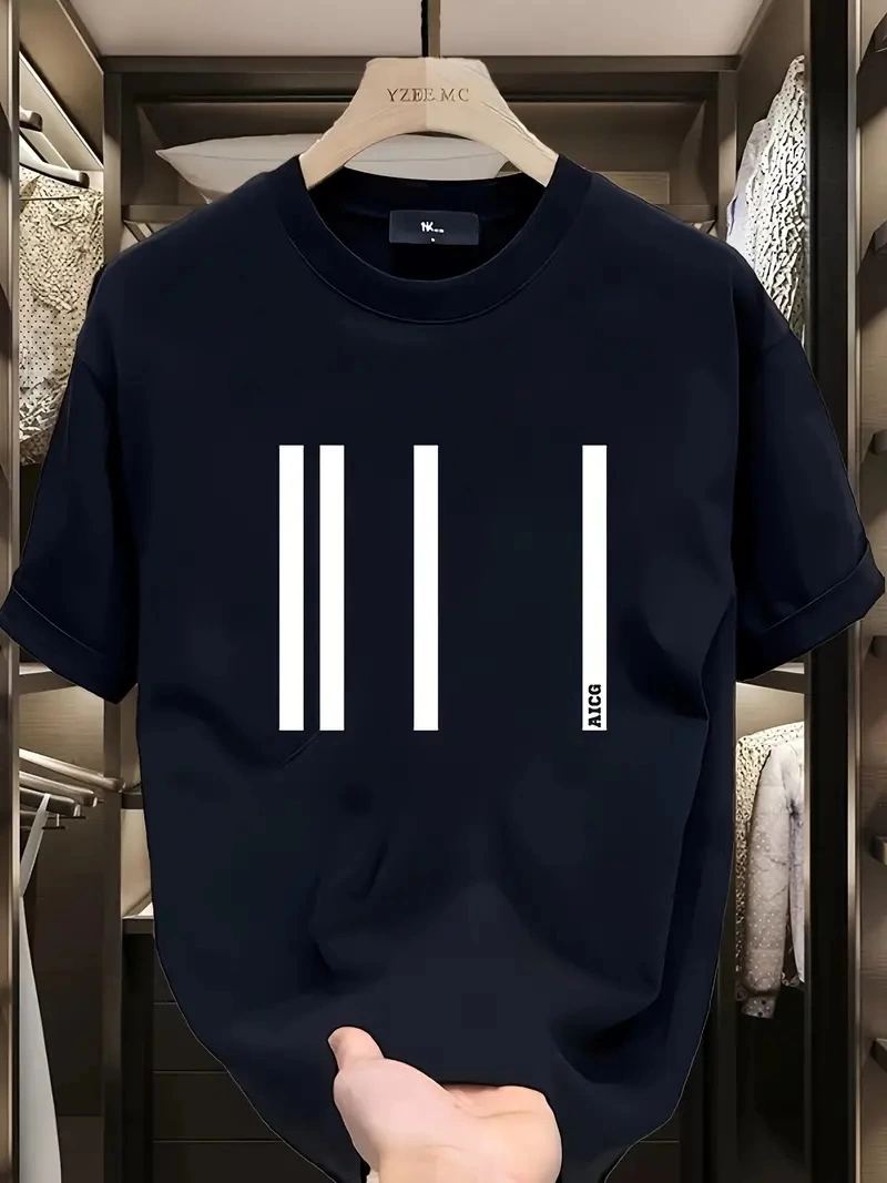 Kadın Kısa Kol Yazlık Tişört Bisiklet Yaka Baskılı Oversize T-Shirt - Siyah