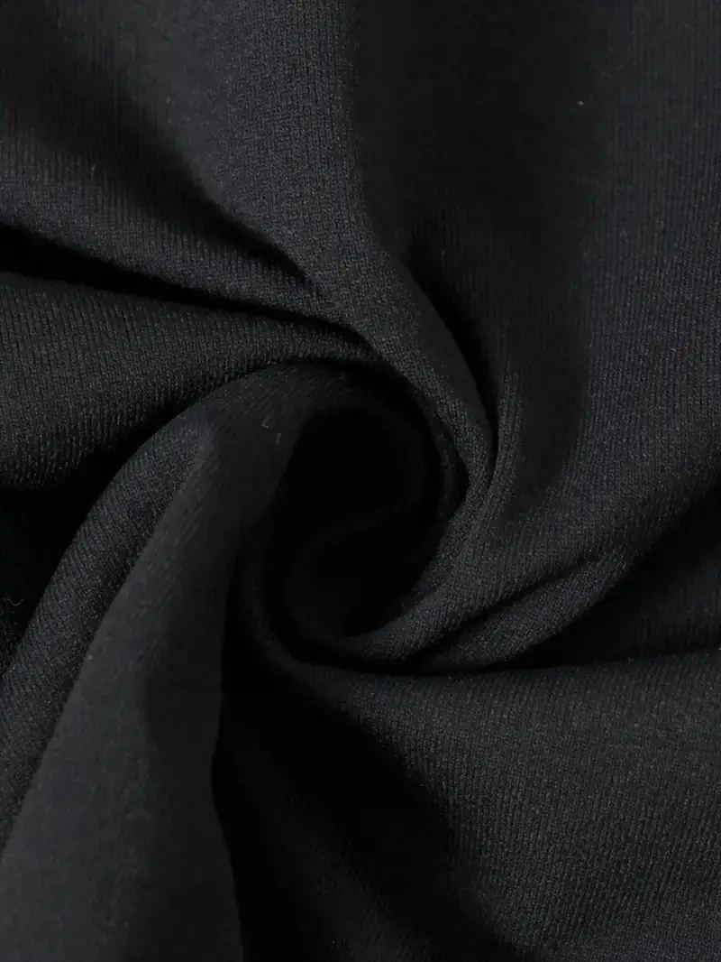 Kadın T-Shirt Ördek Baskılı Bisiklet Yakalı Kısa kol Tişört - Siyah