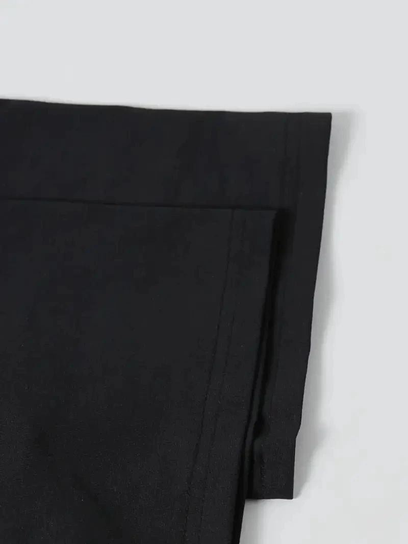Kadın T-Shirt Ördek Baskılı Bisiklet Yakalı Kısa kol Tişört - Siyah